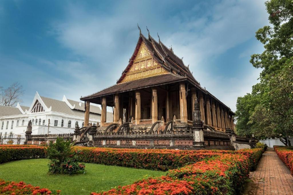 Leuxay Hotel Vientiane Exterior foto