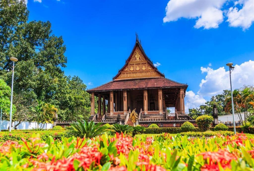 Leuxay Hotel Vientiane Exterior foto