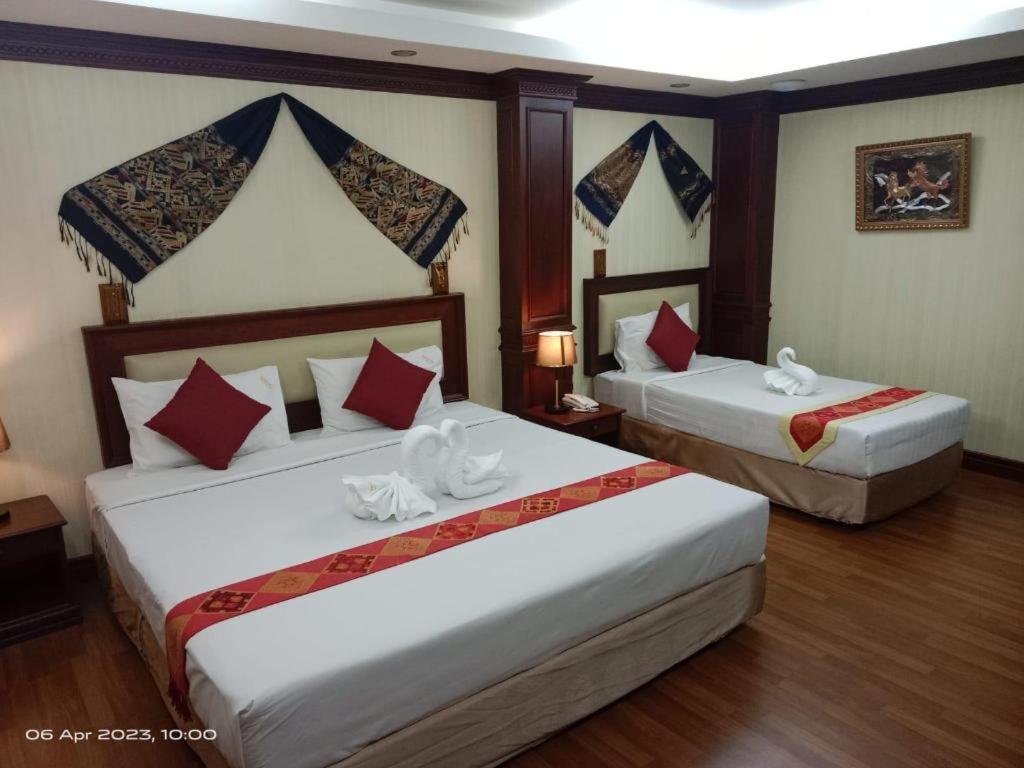 Leuxay Hotel Vientiane Exterior foto